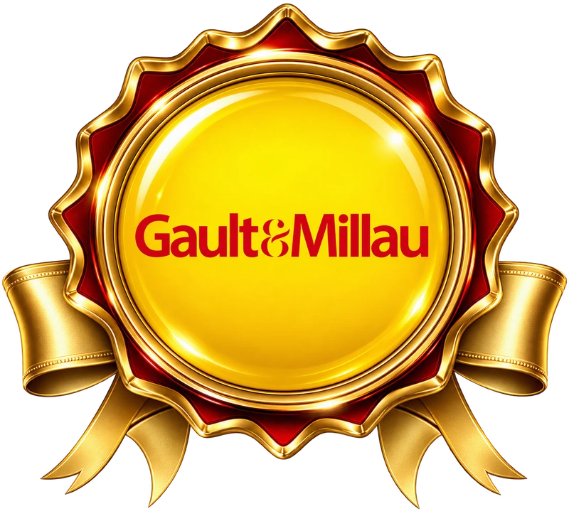 Médaillon doré Gault&Millau
